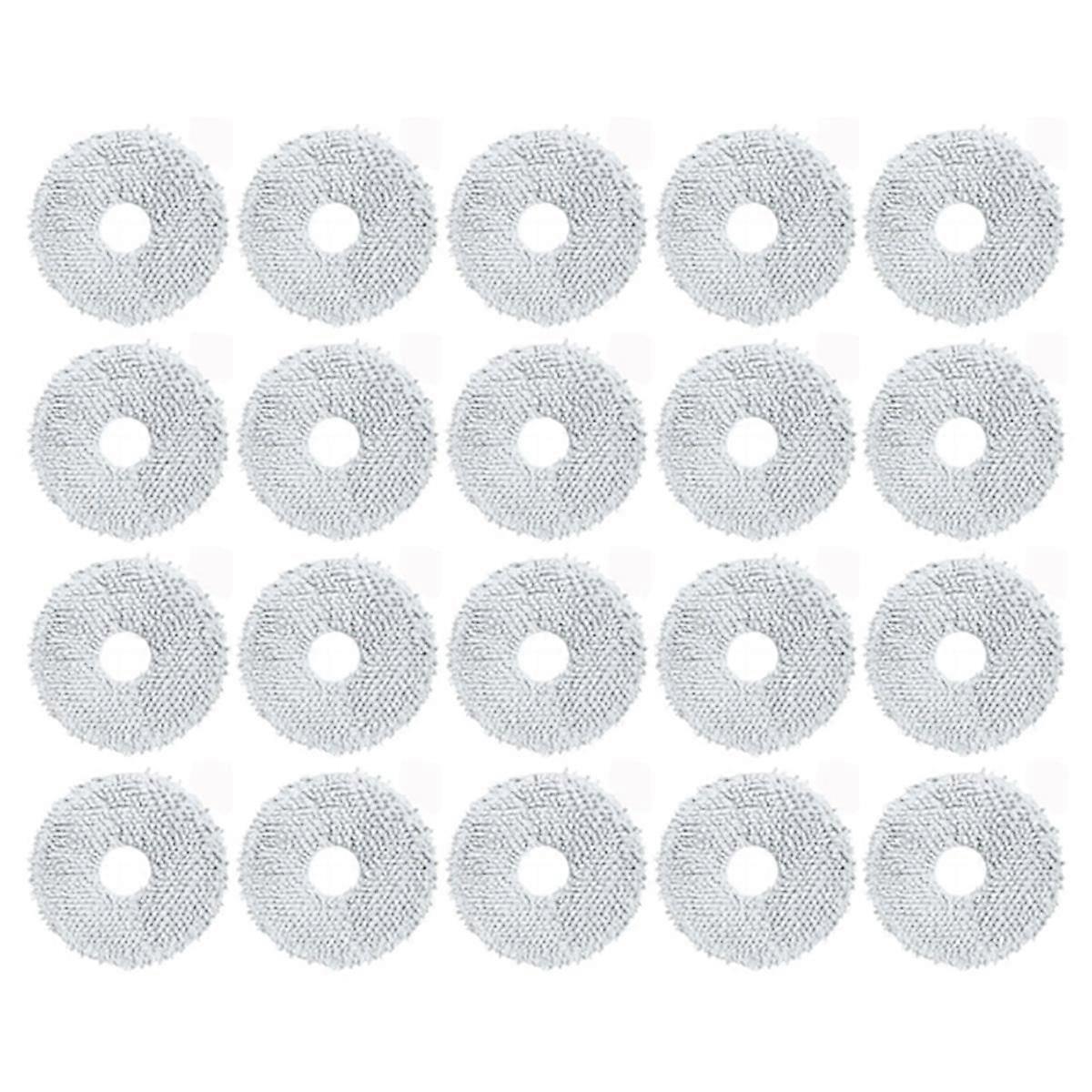 20PCS Mop Rag for Dream Bot L10S Pro L10S Ultra L20 Ultra X20 Pro X30 X30 Pro L30 Ultra S10 / S10 P