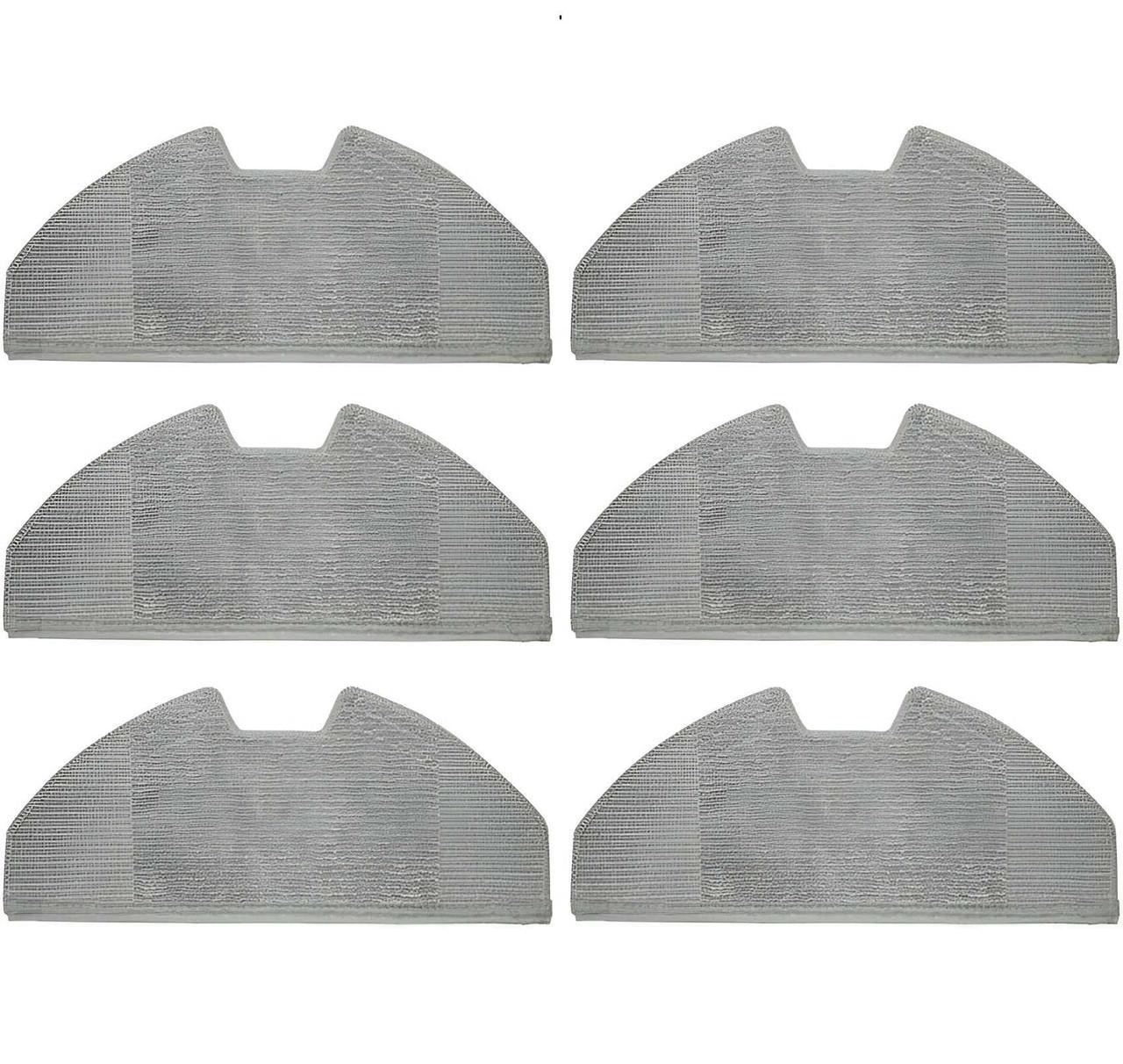 6 Mop Pads For eufy RoboVac X8 Pro & X8 Pro SES Series Robot Vacuums