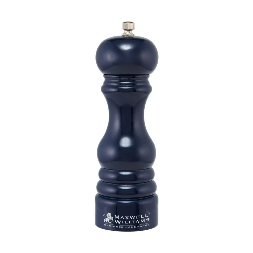Maxwell & Williams Seasons 15cm Gift Boxed Pepper/Salt Mill Manual Grinder Navy