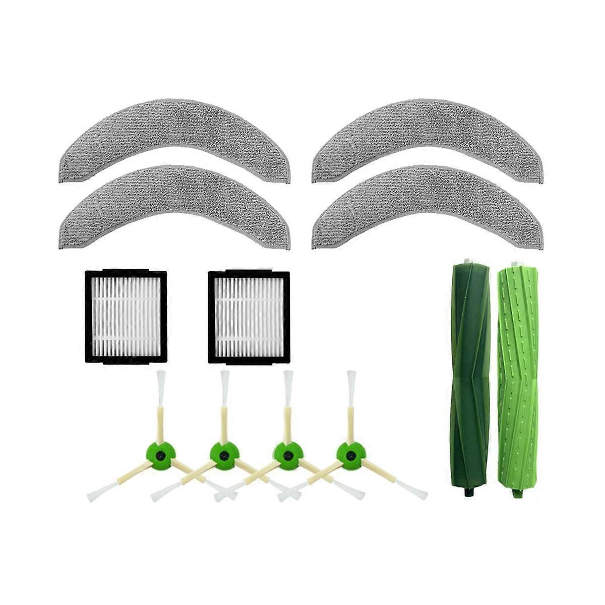 For Roombo Combo J7+ Rolling Brush Edge Rag Mop Screen Vaccum Cleaner Robot Accessories