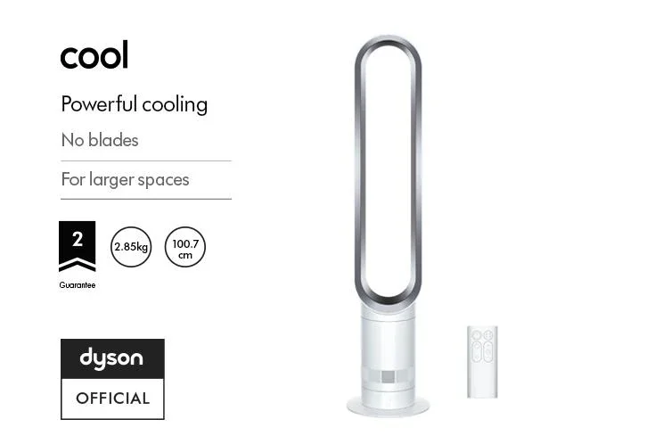 Dyson AM07 Cool™ tower fan (White/silver)