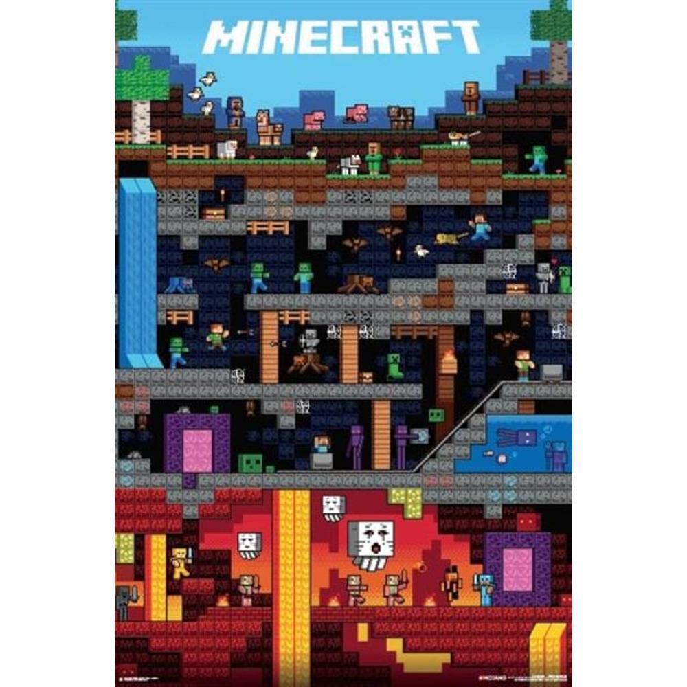 Minecraft Wordly Poster