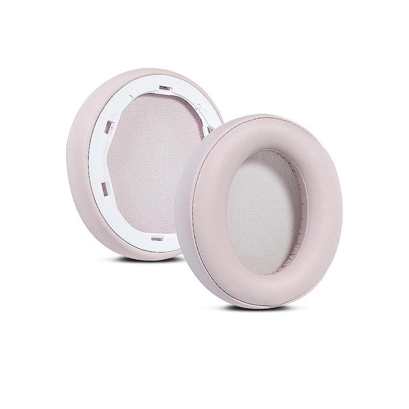 Replacement Ear Pads for Anker Soundcore Life Q30 Q35 Headphone Ear Cushions Earbuds Cover-Pink