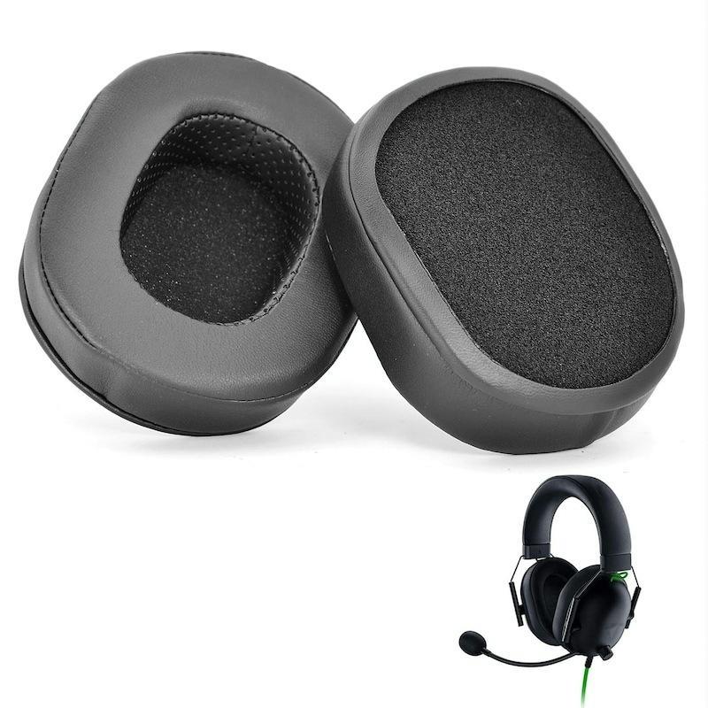 Pair of Sponge Ear Pads for Razer Blackshark V2 x Headset