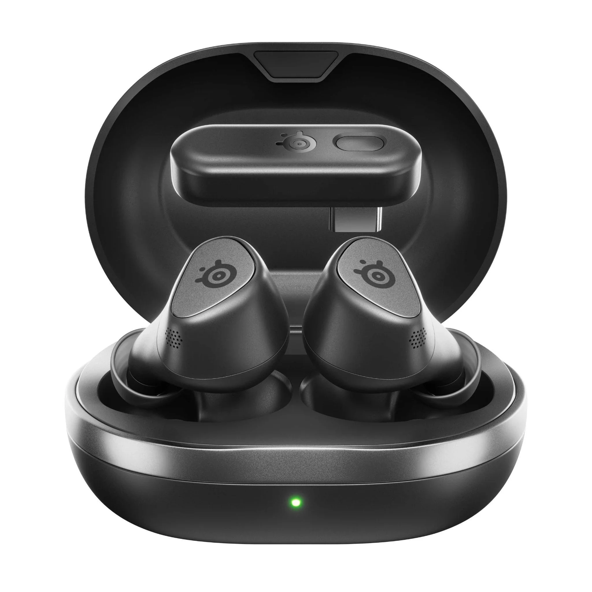 SteelSeries Arctis Wireless Noise Cancelling GameBuds - PS5 / PC / Nintendo Switch - Black - [As New - Refurbished]