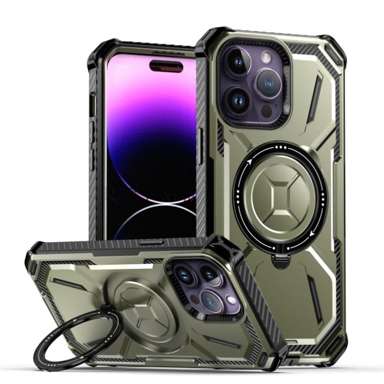 Apple iPhone 13 Pro Max - Rugged Magsafe Ring Protective Cover