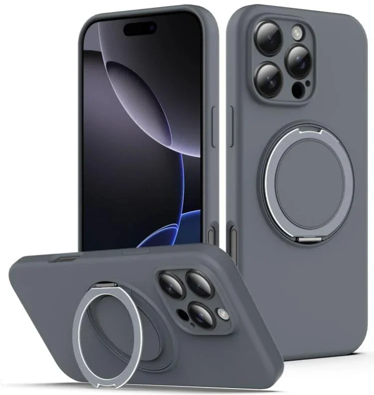 Apple iPhone 15 Pro Max Liquid Silicone Magsafe Ring Cover