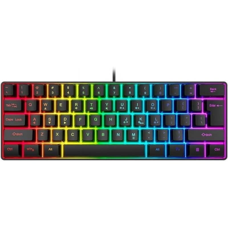 Notebook Desktop Wired Gaming Keypad RGB Luminous Keyboard