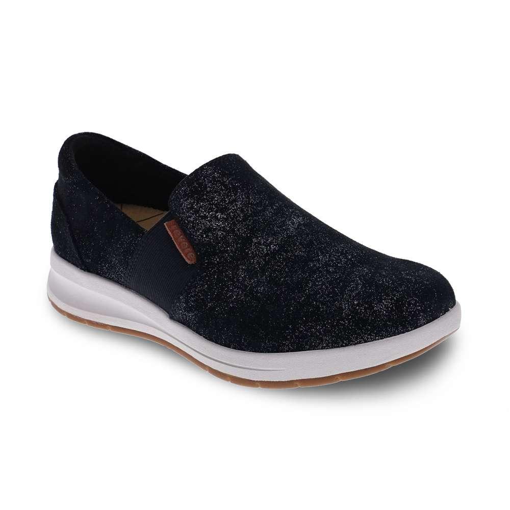 Revere Panama Slip On Sneaker - Midnight