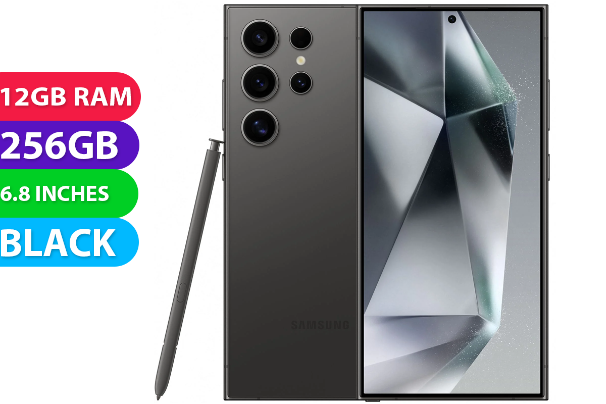 Samsung Galaxy S24 Ultra 5G (256GB, Titanium Black) Australian Stock - Excellent - As New