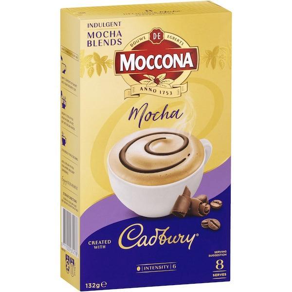 Moccona Cadbury Mocha Sachets 8 Pack