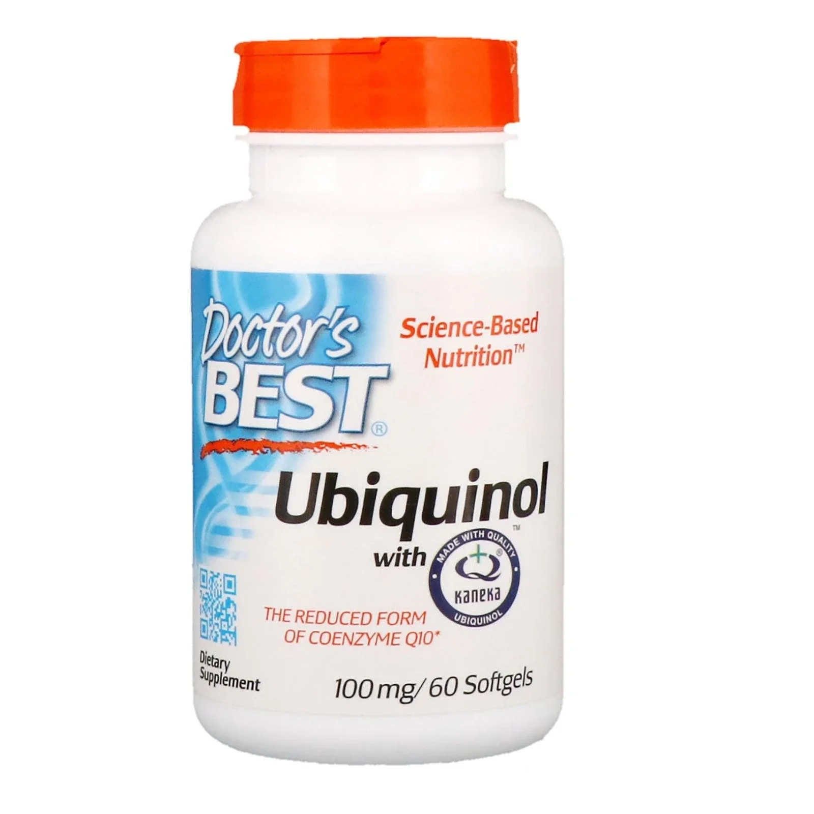Doctor's Best, Ubiquinol , 100 mg, 60 Softgels
