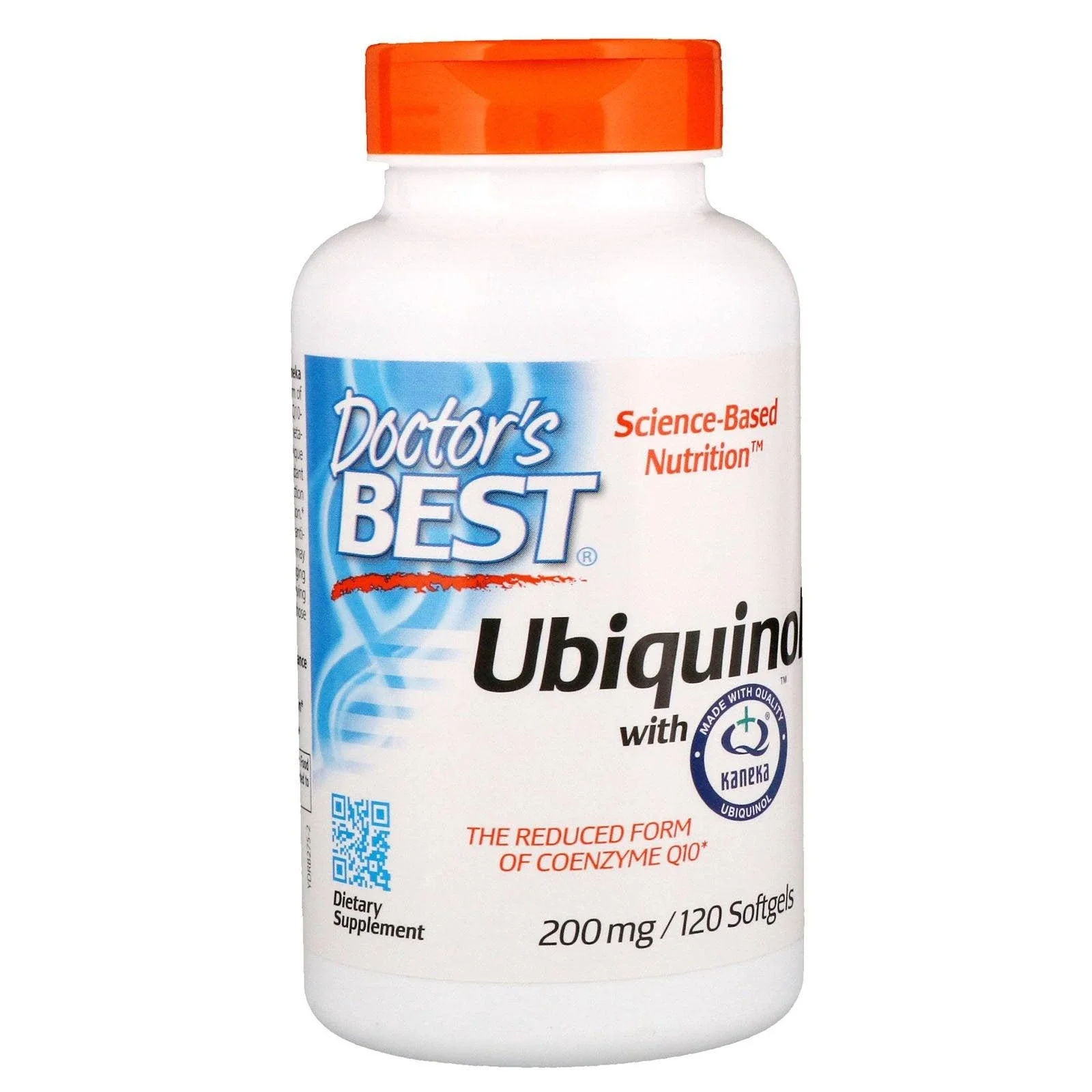 Doctor's Best, Ubiquinol , 200 mg, 120 Softgels