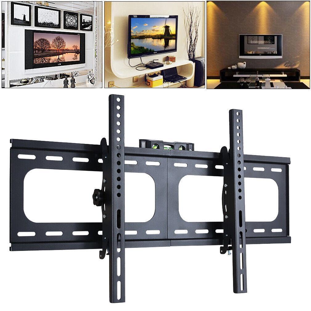 Fin Tv Wall Bracket Fixed Tilting For Large 32-75" Inch Lg Samsung Flat Screen Panel
