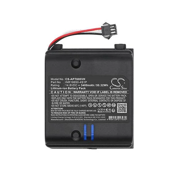 Cameron Sino Cs Apt600Vh 3400Mah Battery For Aiper Mt600 Vacuum