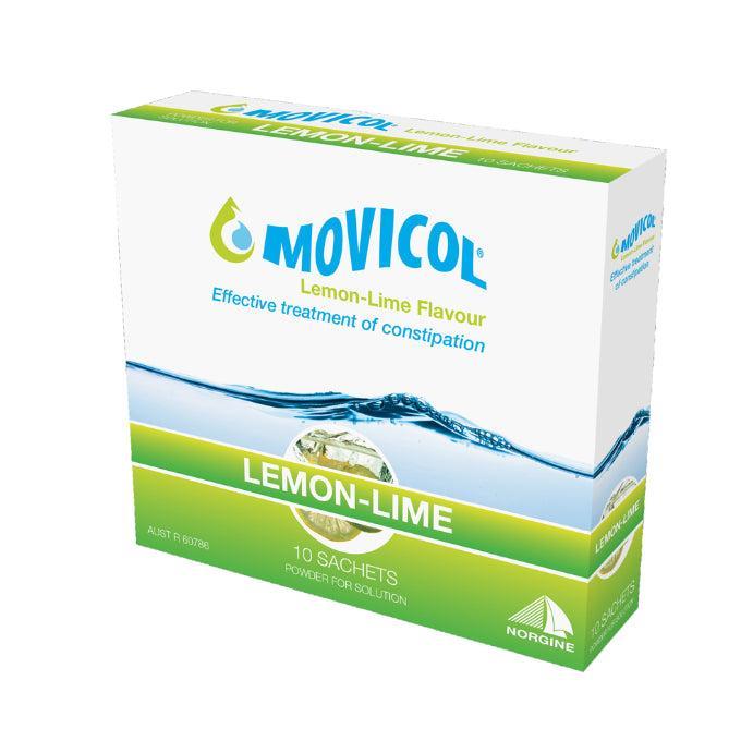 Movicol Lemon Lime X 10 Stick Pack