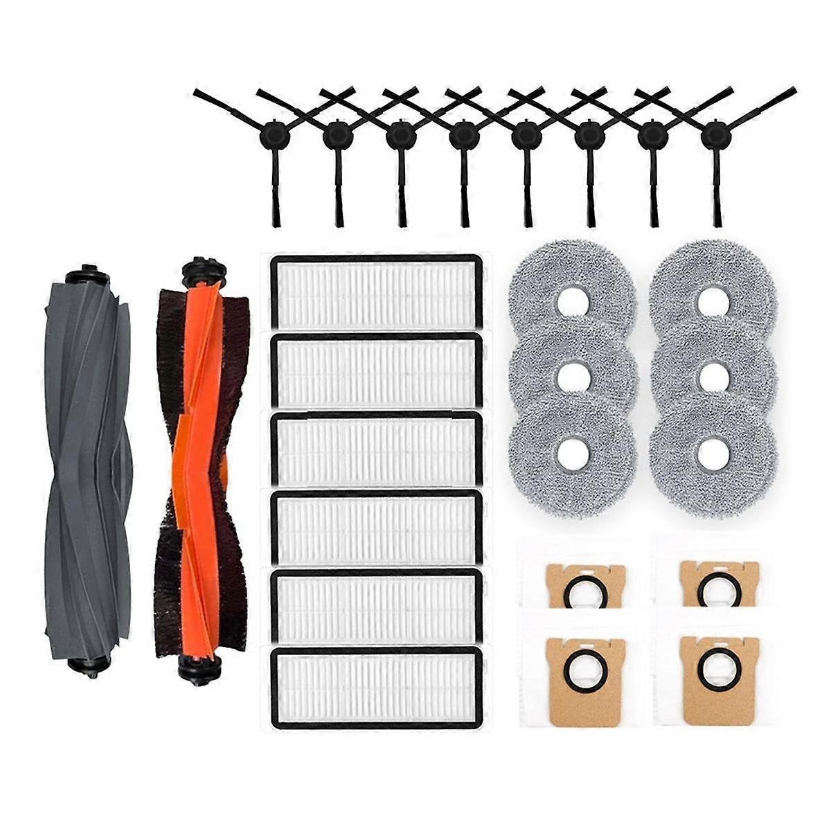 For Dreame Bot L20 Ultra Robot Vacuums Main Side Brush Hepa Filter Mop Cloth Rag Dust Bag Spare Part