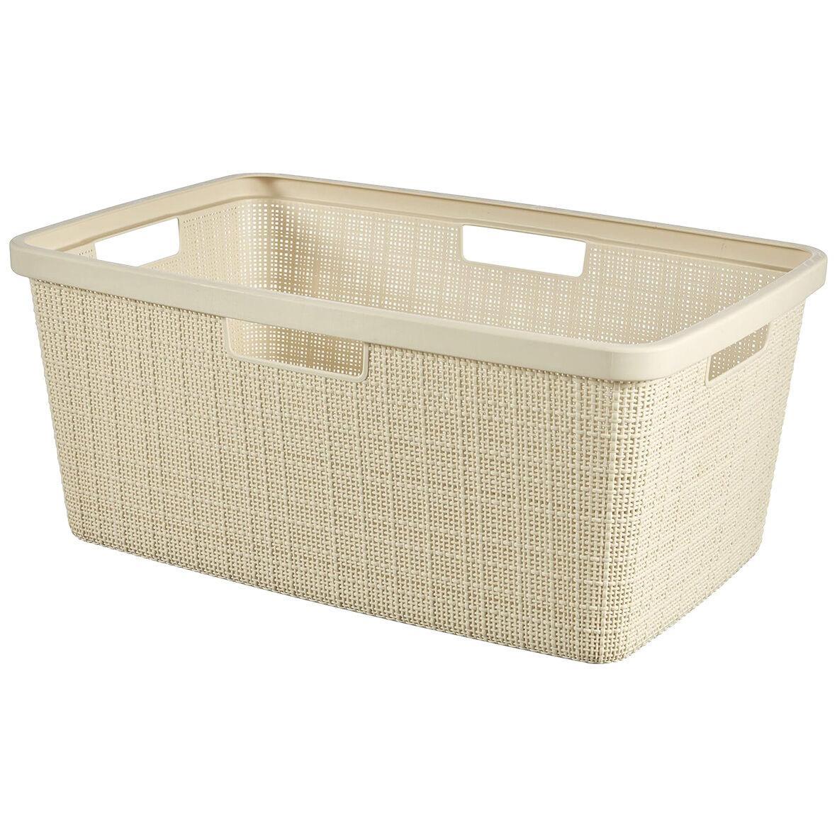 Curver Jute Laundry Basket