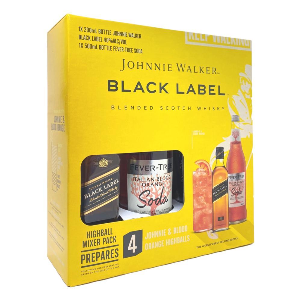 Johnnie Walker Black Label Highball Mixer Gift Pack