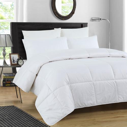 Winter Wool Quilt (White) - Double