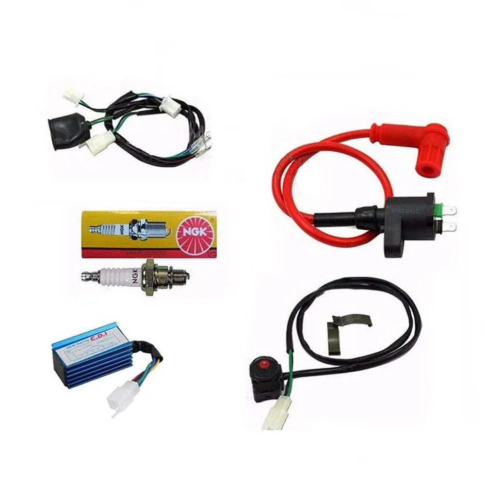Wiring Loom Coil CDI 110cc 125cc 140cc Kick Start Dirt Pirt Bike Atomik Thumpstar