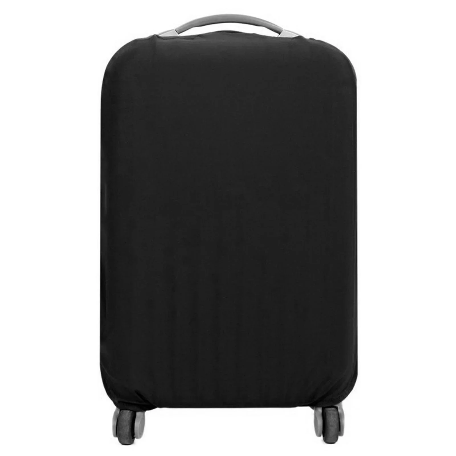 Travel Luggage Cover Elastic Suitcase Cover Cover(Black,M)