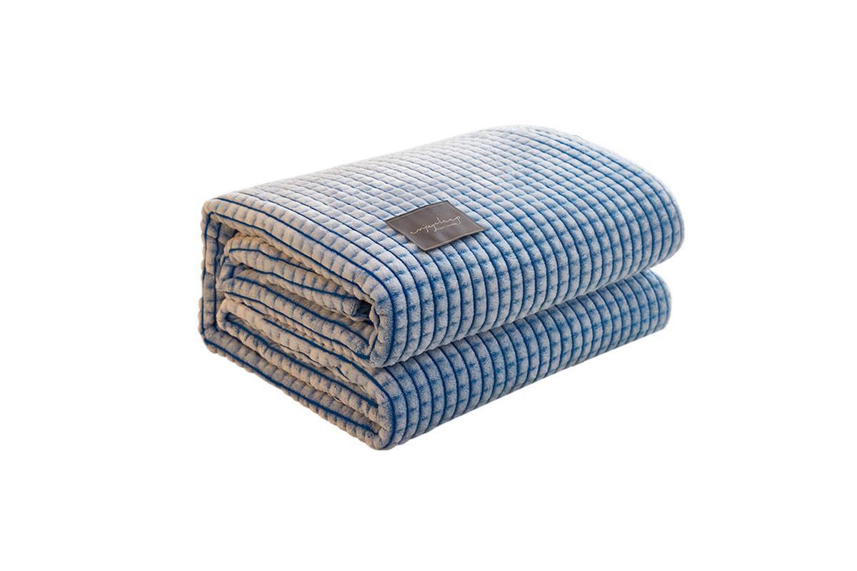 Reversible Fleece Throw Blanket Bed Throws Blanket Plush Blanket Sofa Blanket(S)