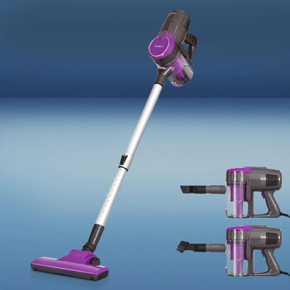 Handheld Vacuum Cleaner Bagless Corded 500W Purple
