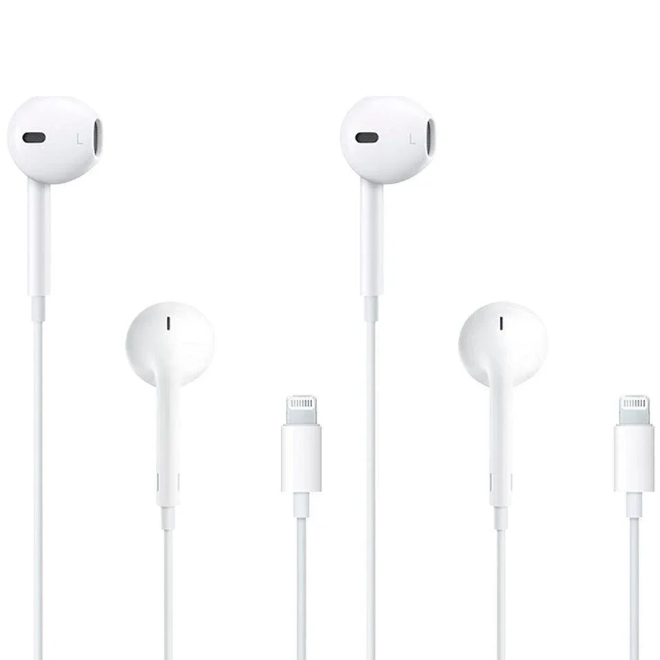 EarPods Compatible for Apple devices with Lightning Connector (PACK of 2)
