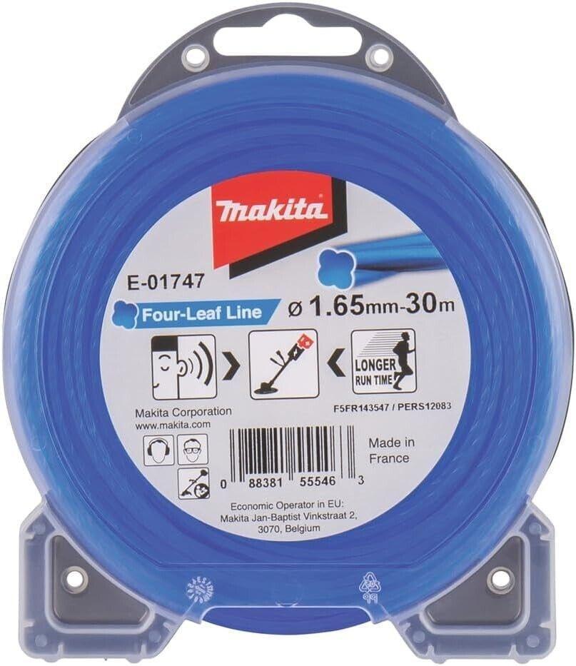 Makita Line Trimmer Line / Brushcutter Line - Four Leaf Silent Line 1.65Mm X 30M
