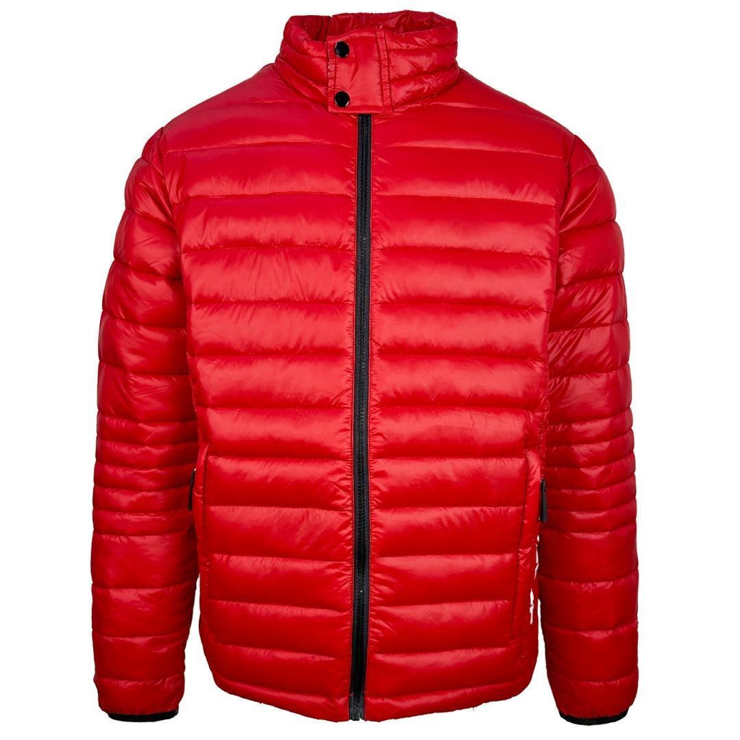 Plein Sport Mens Plain Jacket (Red) (L)
