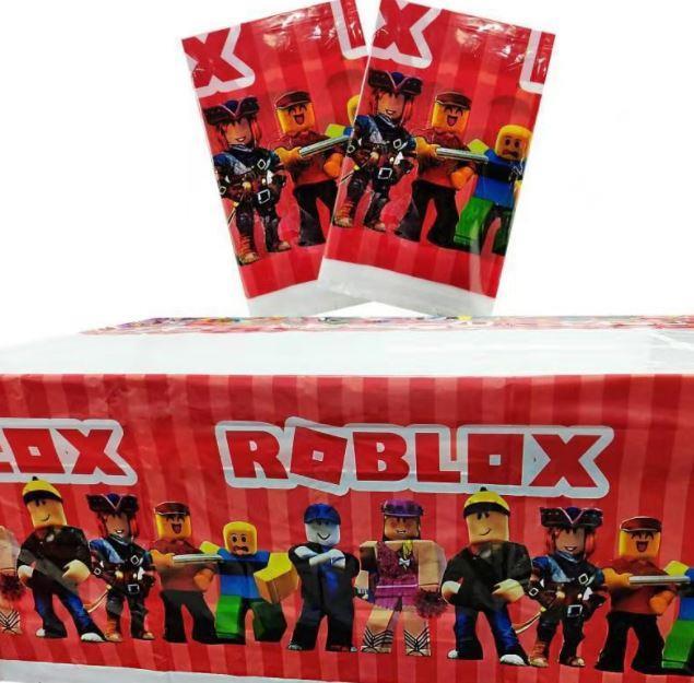 Roblox Tablecloth Party Supplies