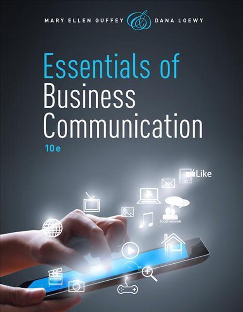 Essentials of Business Communication (with Premium Website, 1 term (6 months) Printed Access Card)