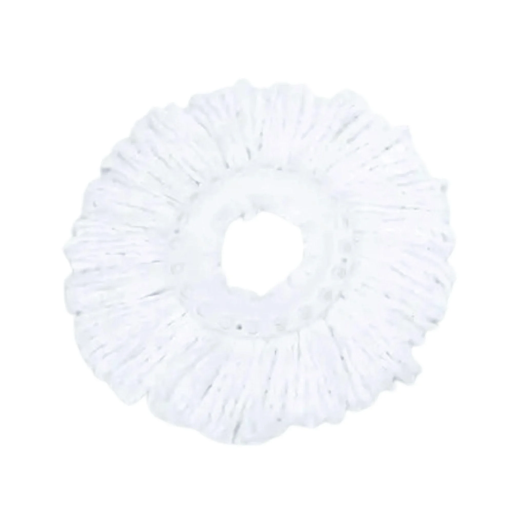 Kitchee Microfibre Mop Head Replacement for Kitchee Spin Mop - White Round