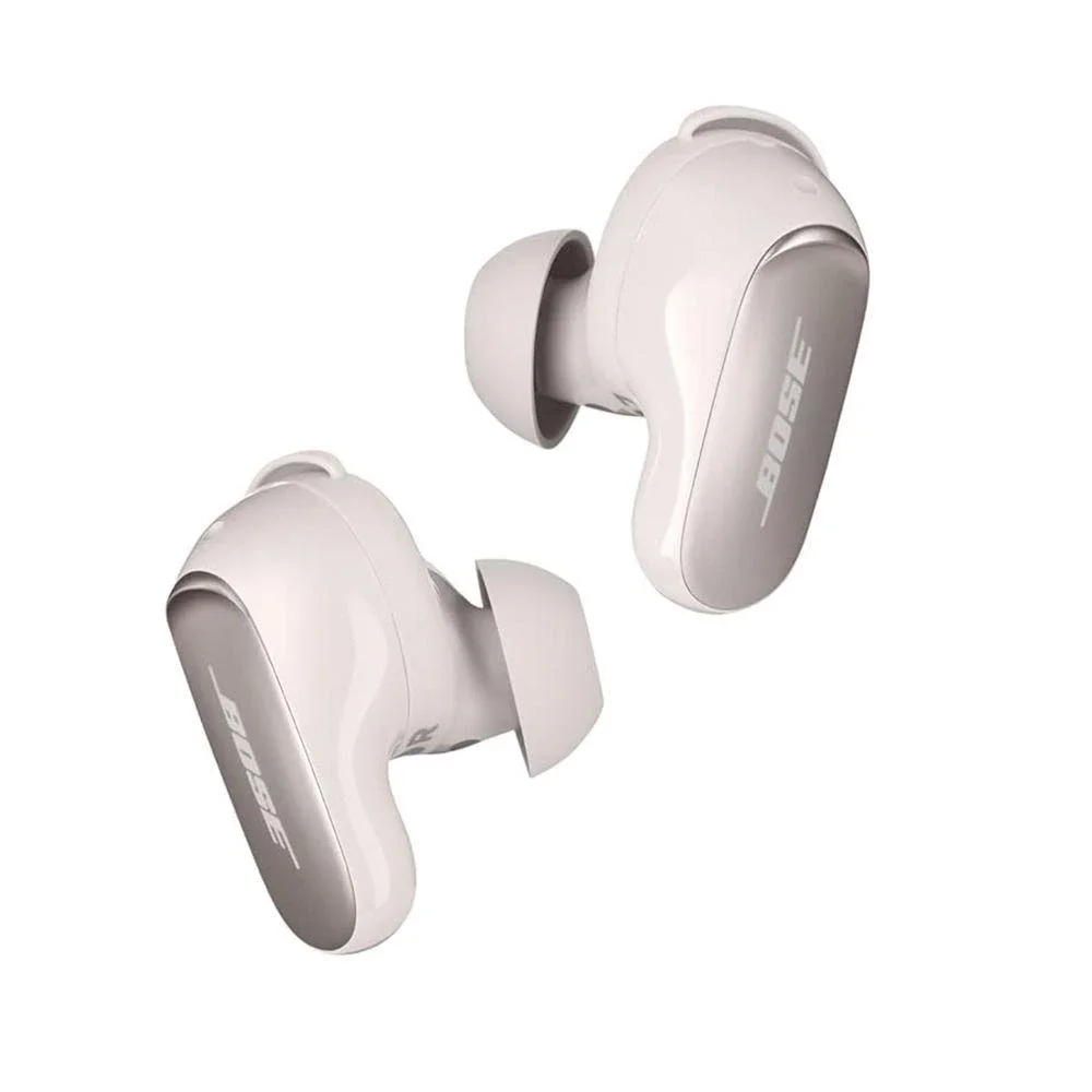 Bose QuietComfort Ultra Earbuds Noise Cancelling Wireless - White Smoke - Very Good - Refurbished