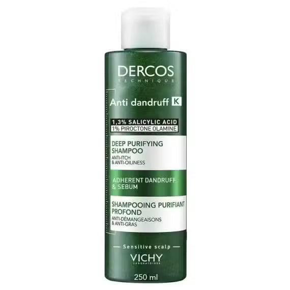 Dercos Anti Dandruff Deep Purifying Shampoo 250ML