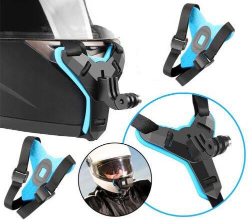 Helmet Chin Mount Holder Motorcycle Strap For GoPro Hero 9/8/7/6/5 Sports Camera - For DJI Action