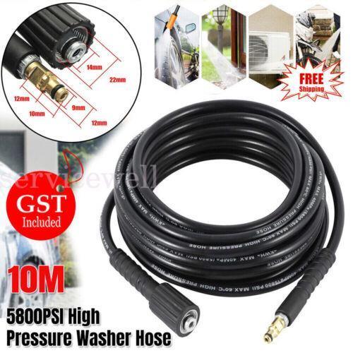 10M 5800PSI Replacement High Pressure Washer Hose Washing Pipe For Karcher K2-K5