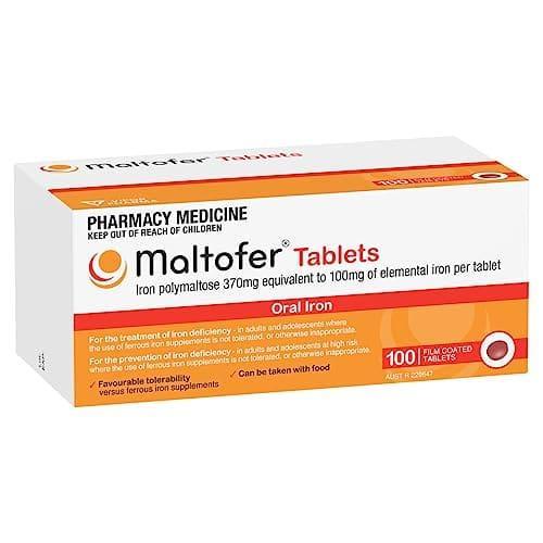 Maltofer 100mg 100 Tablets
