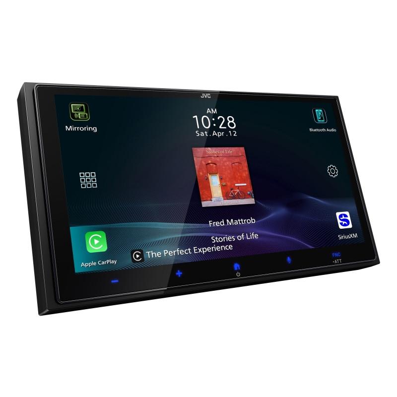 JVC KW-M795BW 6.92" HD Digital Media Receiver with Wireless Apple CarPlay & Android Auto