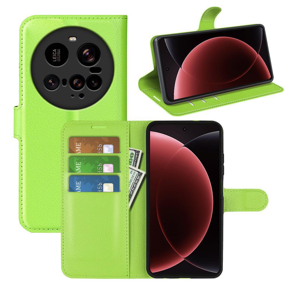 Xiaomi 15 Ultra PU Wallet Case [Green]