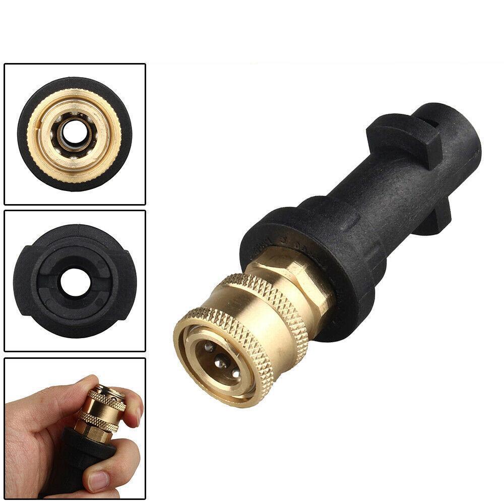 Bayonet Adapter Coupling To 1/4 BSP Male Screw For Karcher K2 K3 K4 K5 K6 K7 NEW