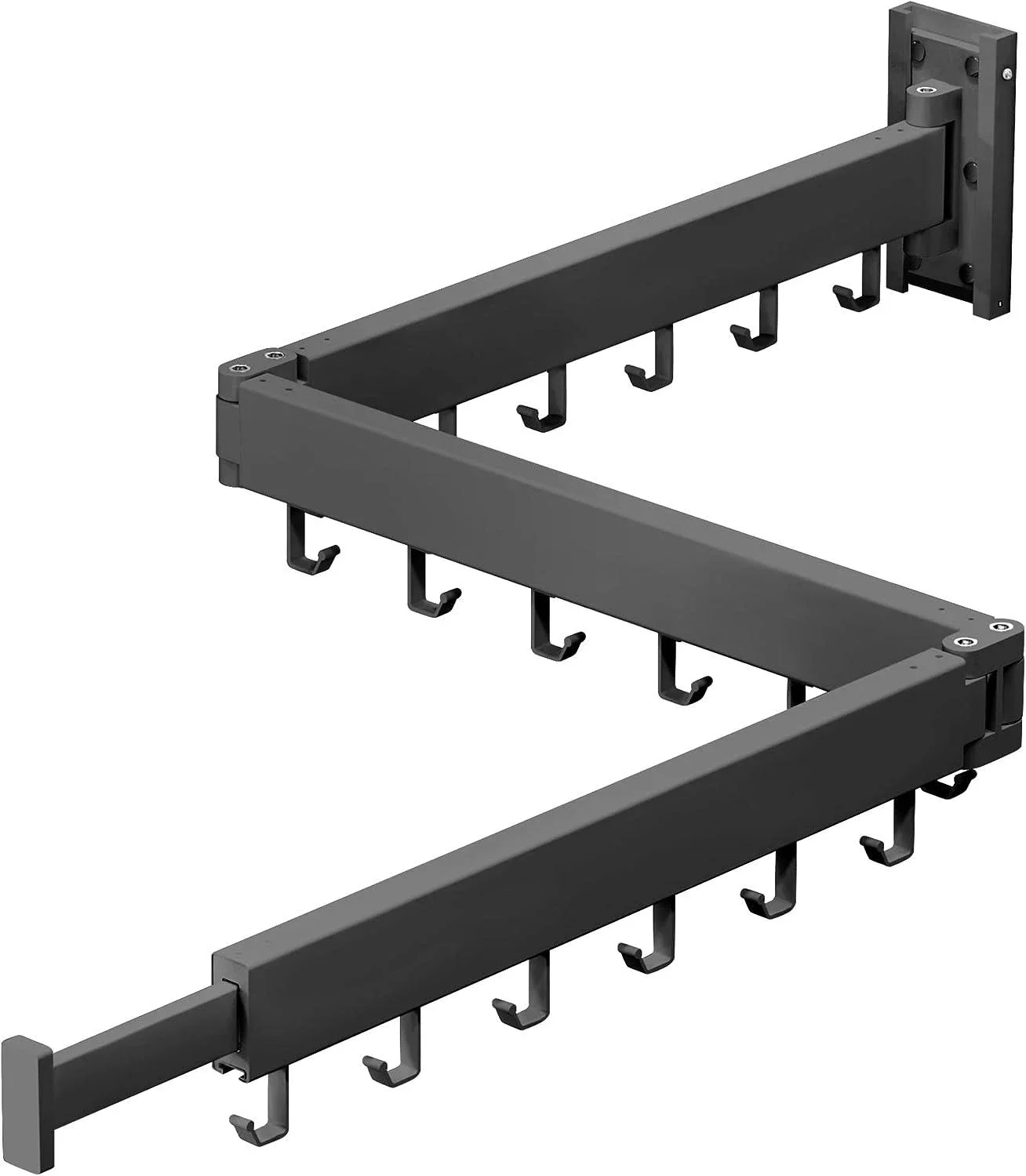 Wall Mounted Clothes Drying Rack Collapsible