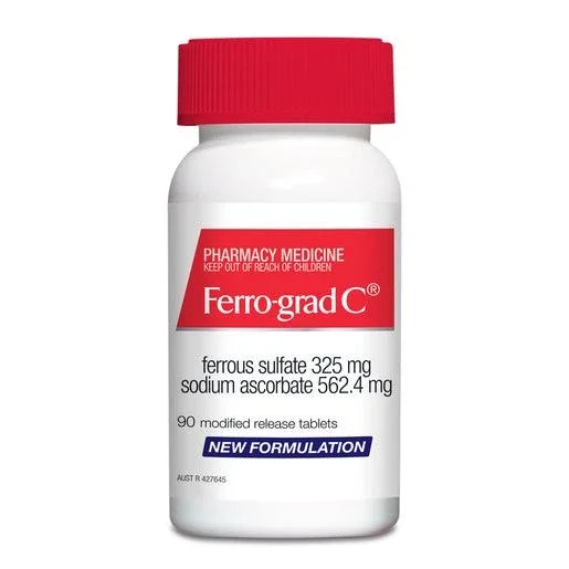 Ferro-Grad C 325/562.4Mg 90 Tablets