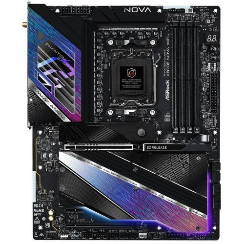 ASRock X870E NOVA WiFi ATX Motherboard For AMD Ryzen 7000/8000/9000 Series CPUs