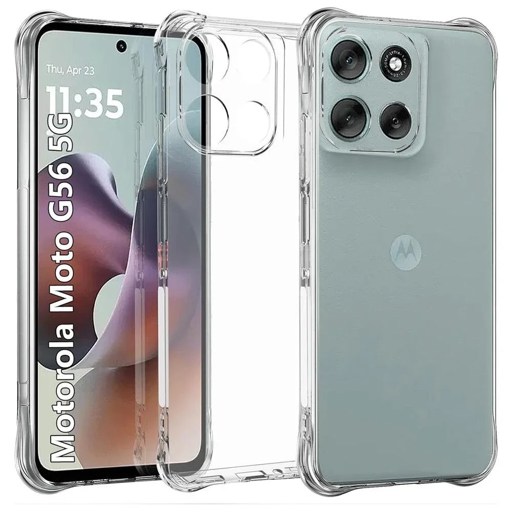 Motorola Moto G56 Case Clear cover