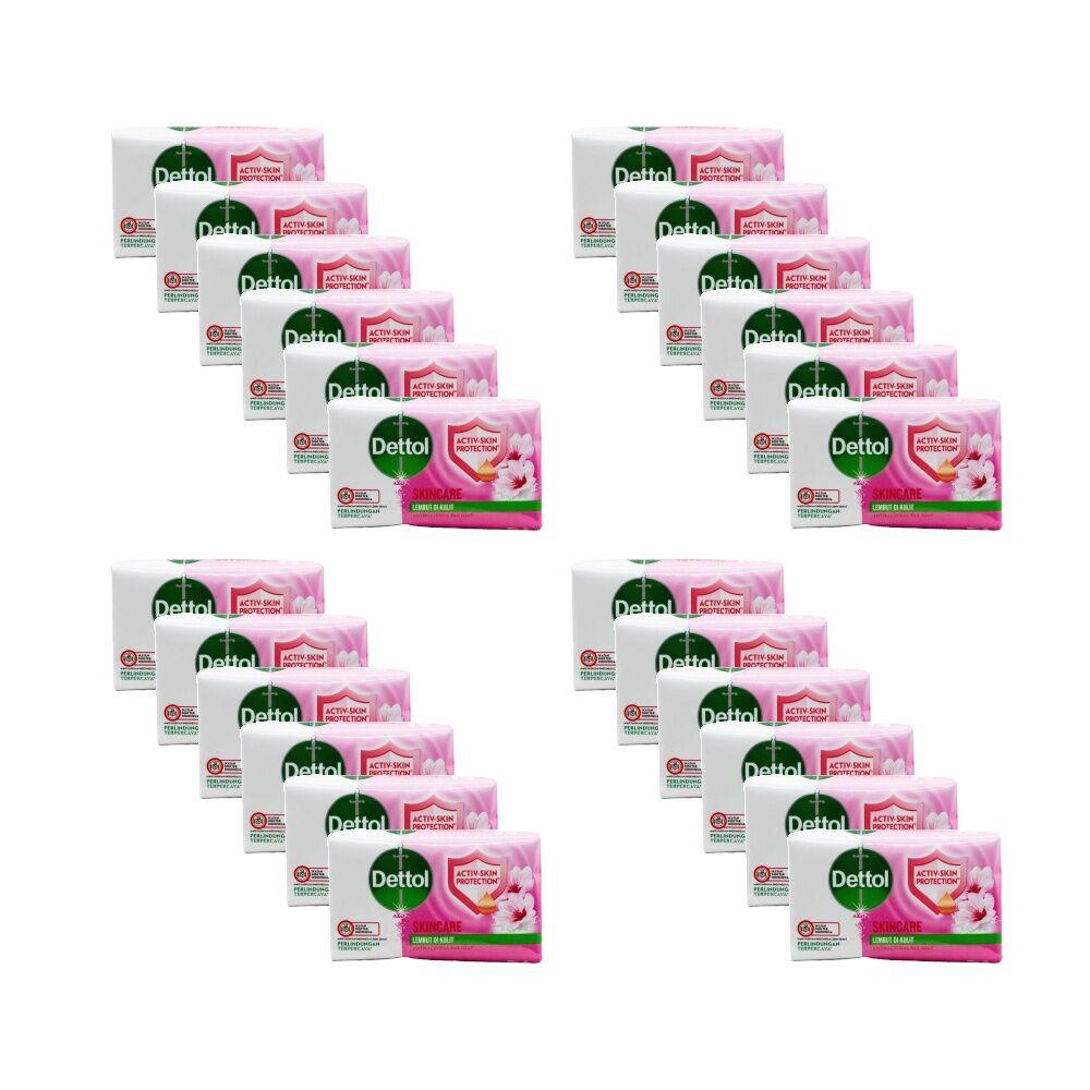24PK Dettol Soap Bar Antibacterial Sakura Blossom Fragrance Gentle Skincare 60g