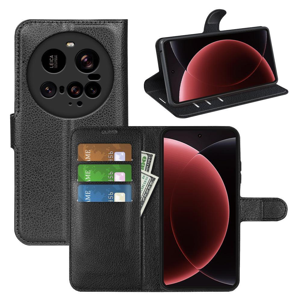 Xiaomi 15 Ultra PU Wallet Case [Black]