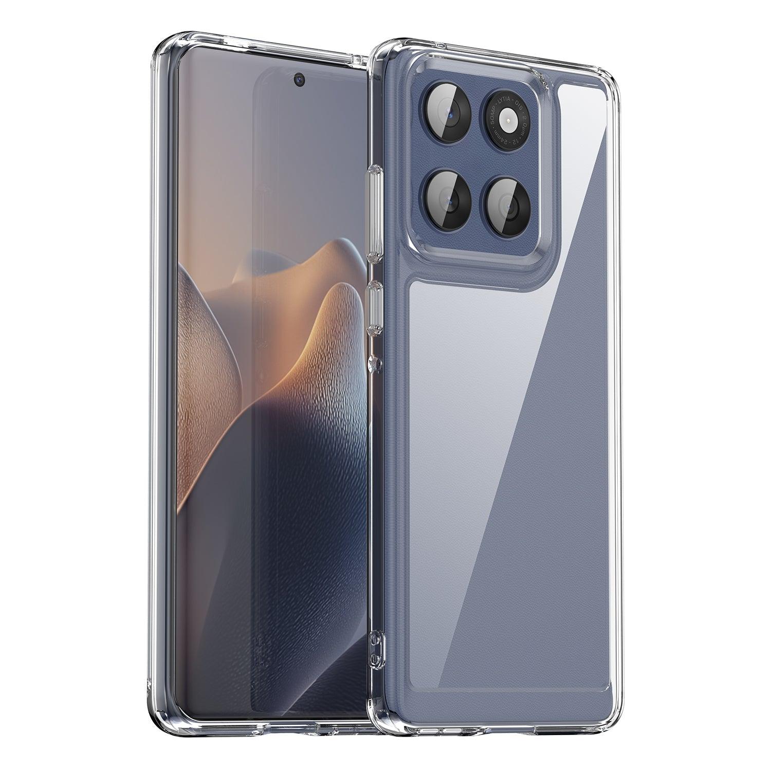 Motorola Moto Edge 60Fusion Soft TPU Bumper Case [Clear]