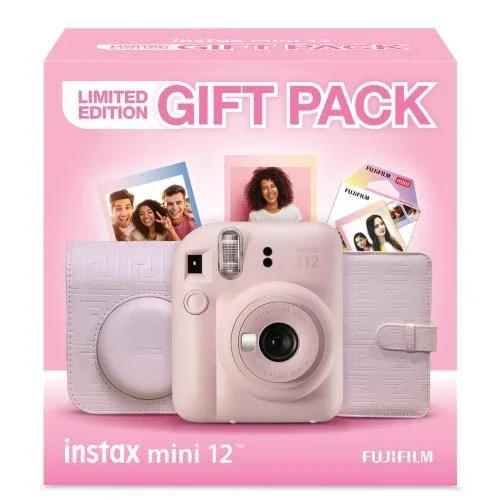 Fujifilm Instax Mini 12 Limited Edition Instant Camera Christmas Gift Pack 2025